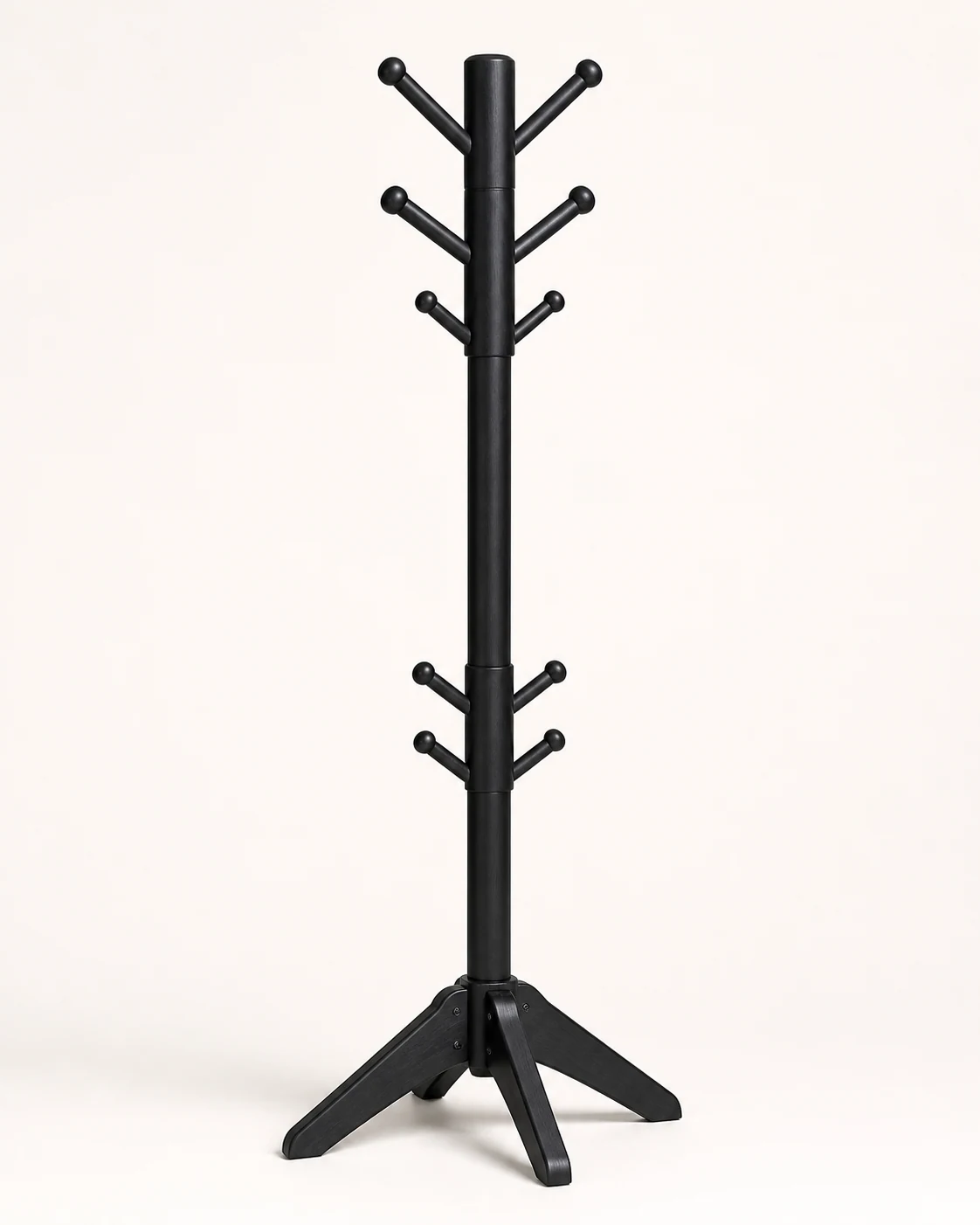 Dual-Level Pine Family Coat Rack CR-W10